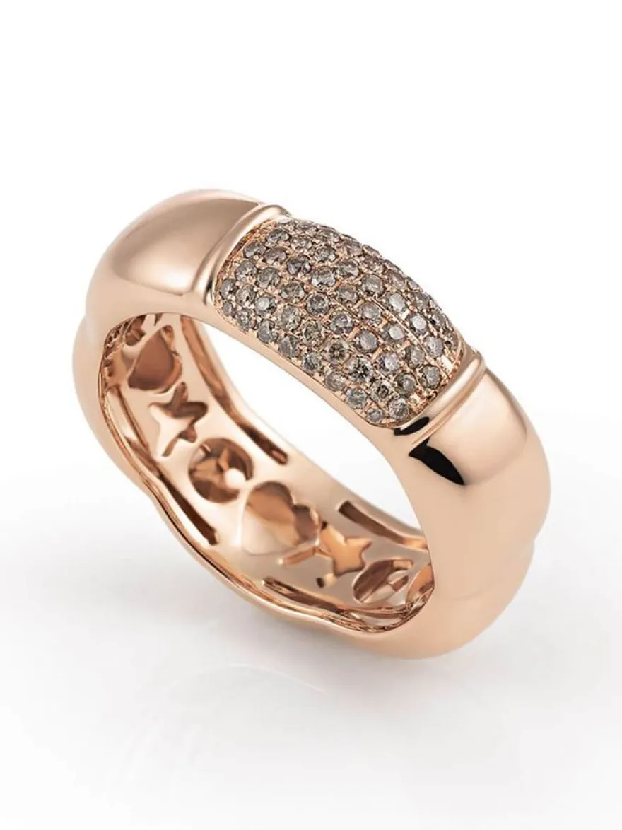 Al Coro La Piazza Ring Briljant NR824BR + Luxe Cadeau