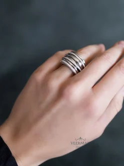 Al Coro Mezzaluna Ring R6994W + Luxe Cadeau