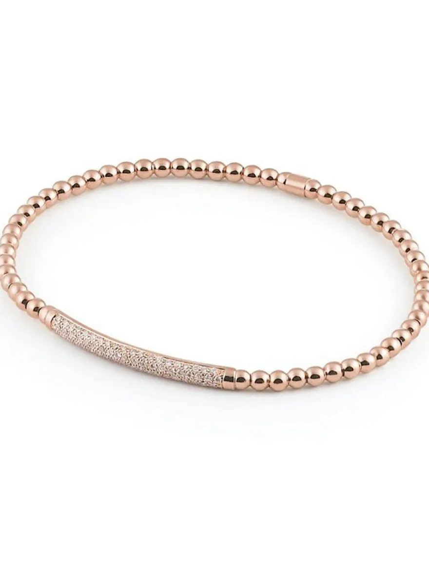 AL Coro roségouden stretcharmband A350R + Luxe Cadeau