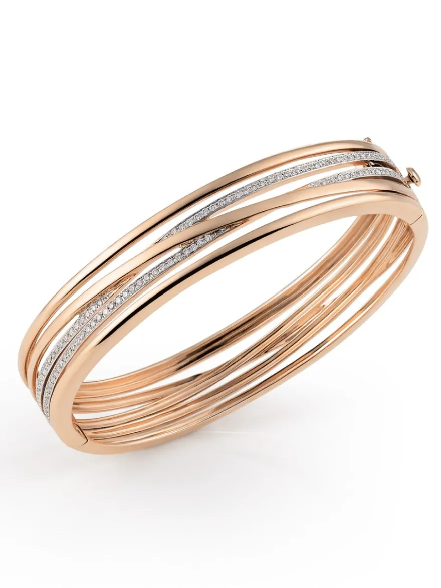 Al Coro Serenata armband roségoud met diamant NB679R