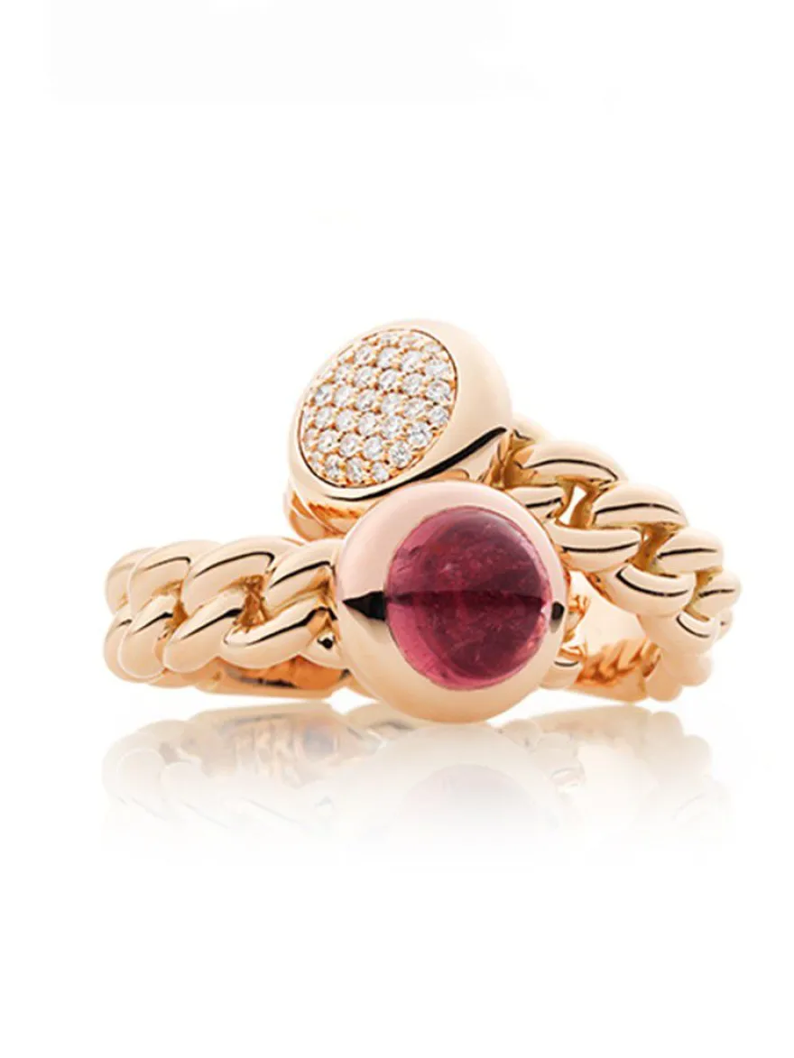 BRON Classico ring met briljant