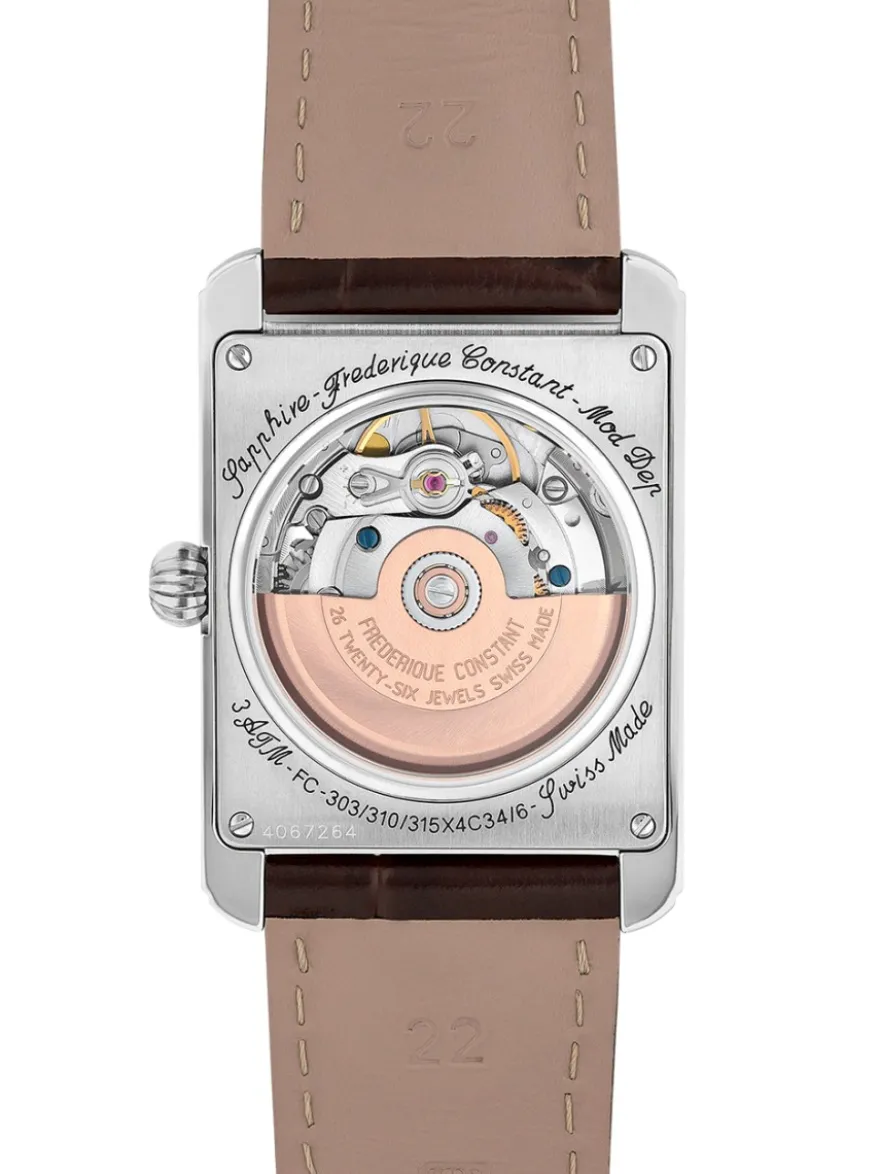 Frederique Constant Classics Carree Automatic FC-303SAL4C6 + Luxe Cadeau