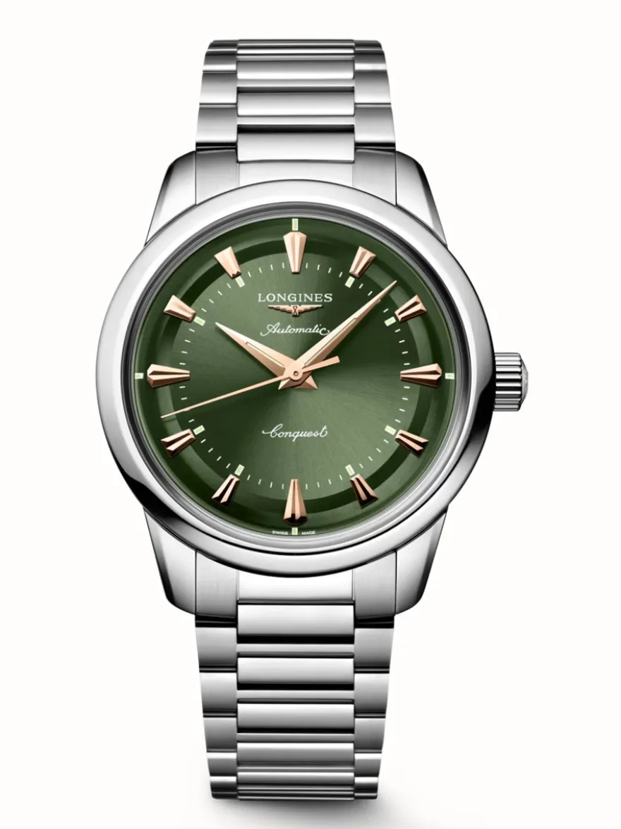 Longines Conquest Heritage 38mm L1.649.4.02.6 + Luxe Cadeau