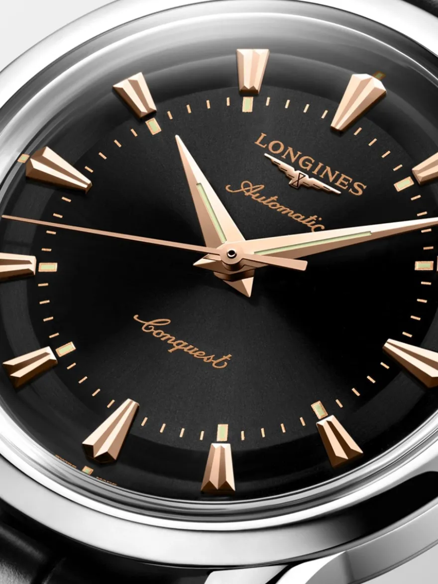 Longines Conquest Heritage 38mm L1.649.4.52.0 + Luxe Cadeau