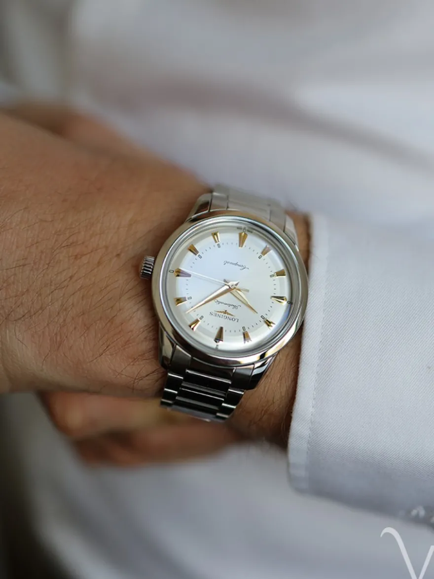 Longines Conquest Heritage 38mm L1.649.4.72.6 + Luxe Cadeau