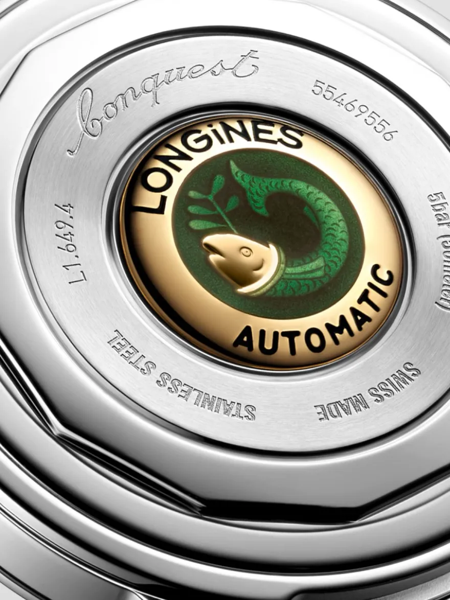 Longines Conquest Heritage 38mm L1.649.4.52.6 + Luxe Cadeau