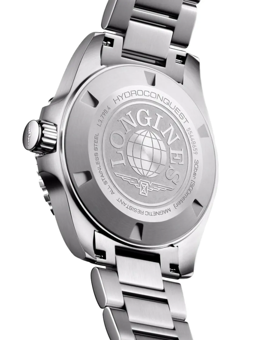 Longines HydroConquest Auto GMT L3.790.4.06.6 + Luxe Cadeau