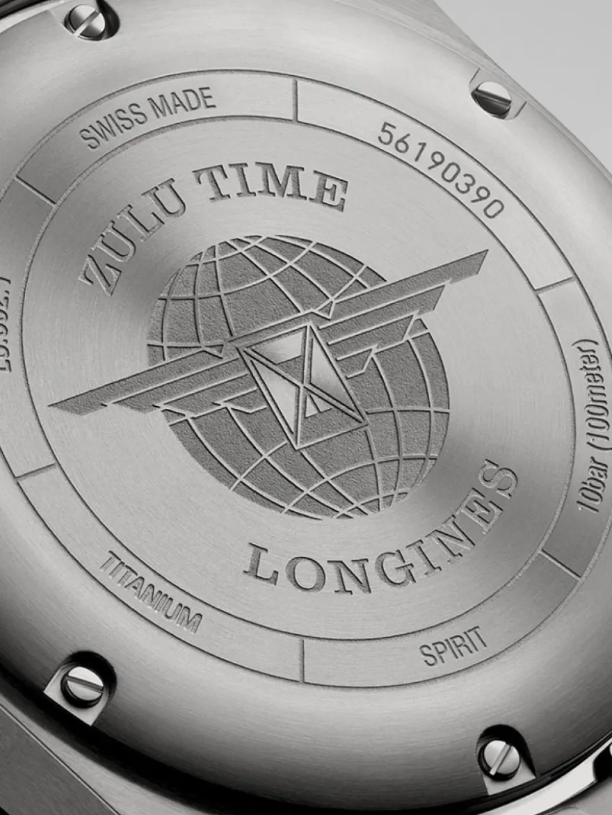 Longines Spirit Flyback Titanium L3.821.1.53.2 + Luxe Cadeau