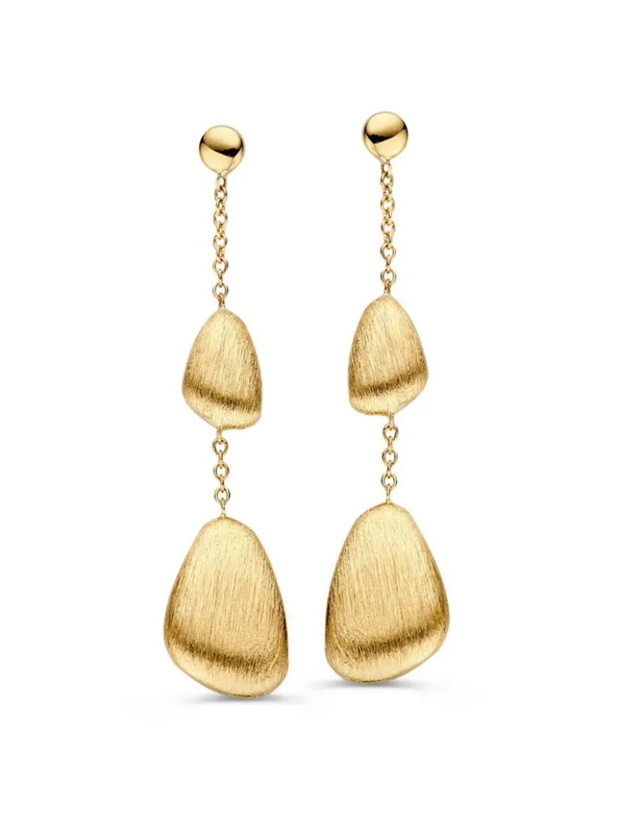 Oorstekers geelgoud + Luxe cadeau