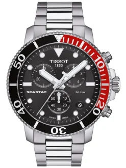 Tissot Seastar 1000 Quartz Chronograaf horloge T120.417.11.051.01 + Luxe Cadeau